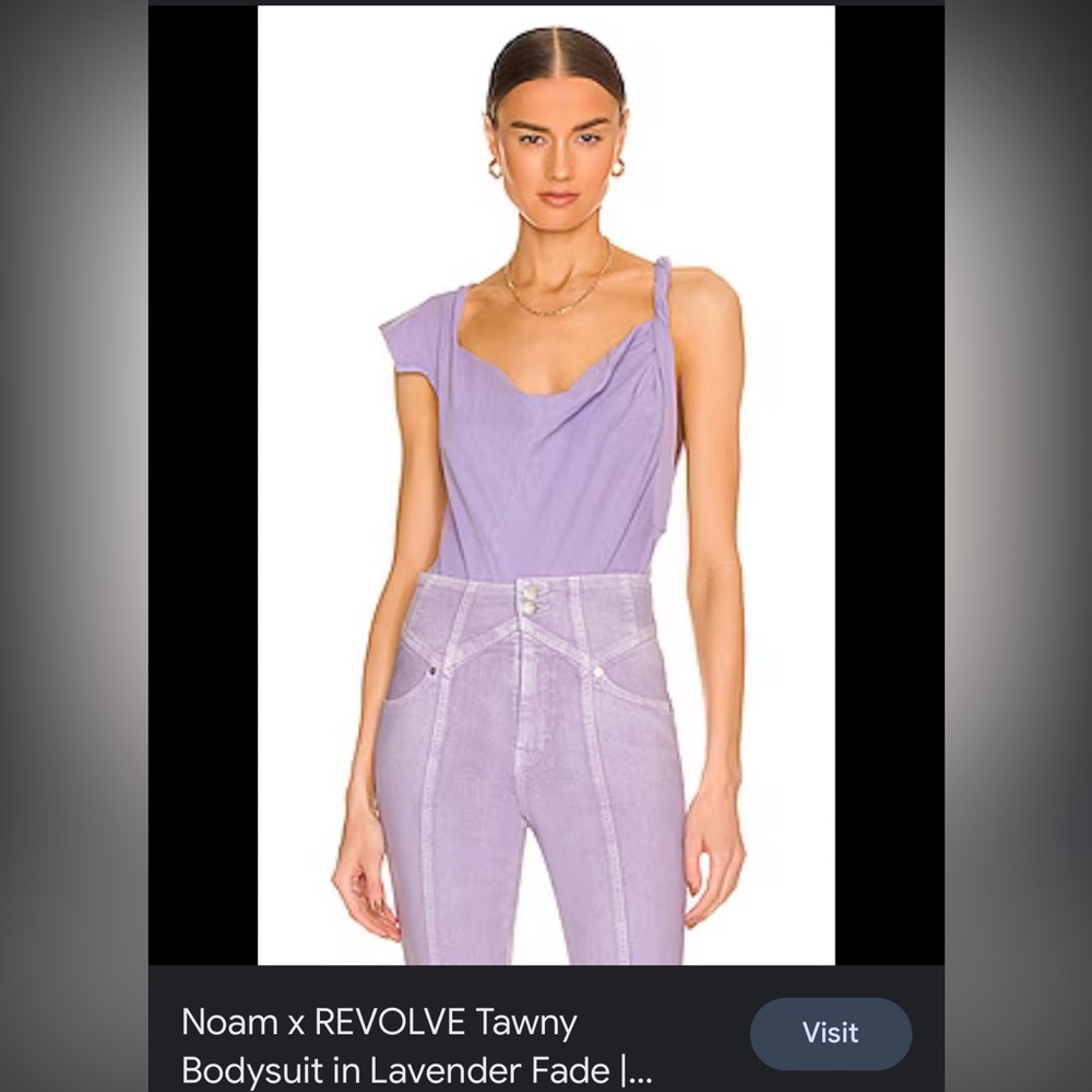 x REVOLVE Tawny Bodysuit in Lavender Fade
Noam